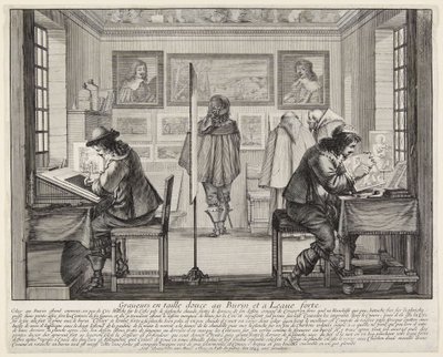 Kupferstecher und Radierer von Abraham Bosse