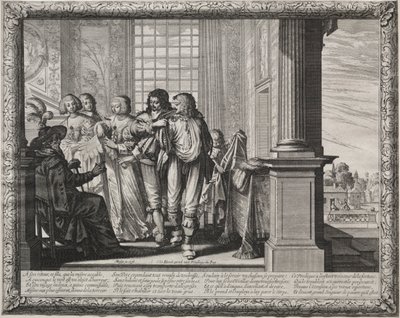 Der verlorene Sohn: Vorbereitung für das Fest von Abraham Bosse