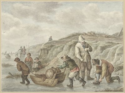 Eisvergnügen von Abraham Delfos
