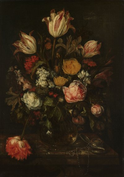 Stillleben mit Blumen von Abraham Hendricksz van Beyeren
