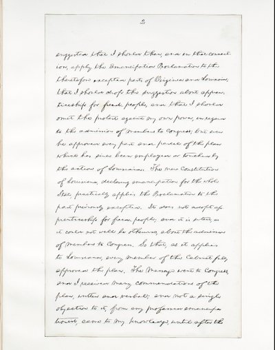 Autographisches Manuskript von Lincolns letzter Ansprache als Präsident, gehalten in Washington, D.C., aus dem Fenster des Weißen Hauses am Abend des 11. April 1865 von Abraham Lincoln