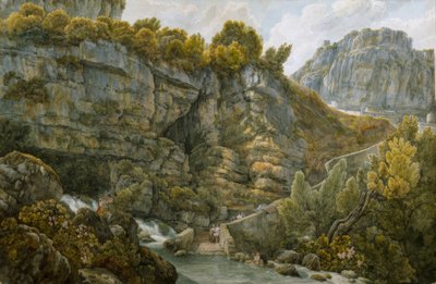 Die Quellen des Velino von Abraham Louis Rodolphe Ducros