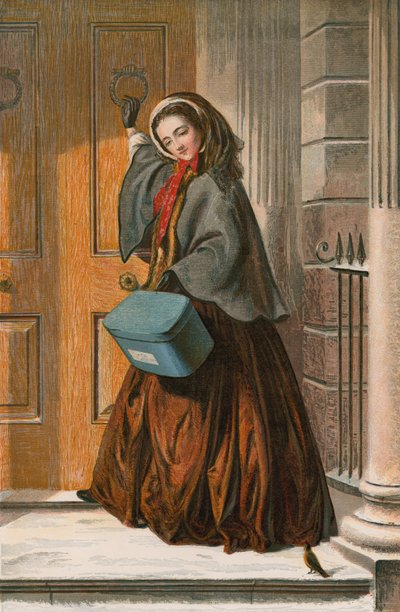 Der Weihnachtseinkauf von Abraham Solomon