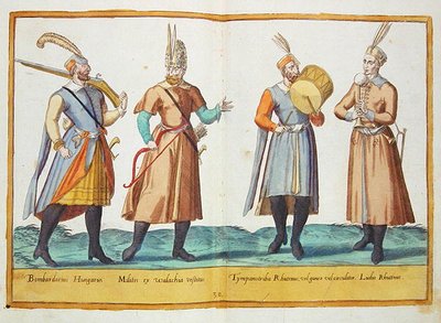 Kostüme des sechzehnten Jahrhunderts aus 