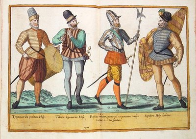 Kostüme des 16. Jahrhunderts aus 