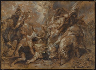 Die Bekehrung des heiligen Paulus von Abraham van Diepenbeeck after Peter Paul Rubens