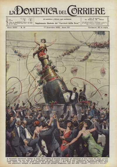 Das amerikanische Bacchanal von Achille Beltrame