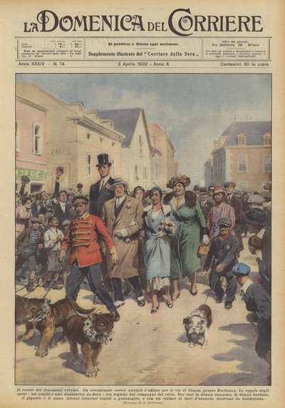 Der Zug der lebenden Phänomene von Achille Beltrame