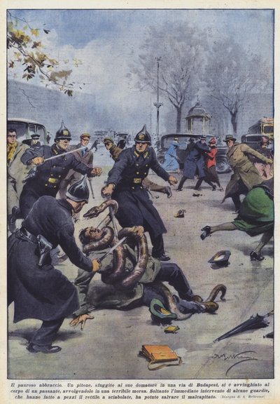 Die furchterregende Umarmung von Achille Beltrame