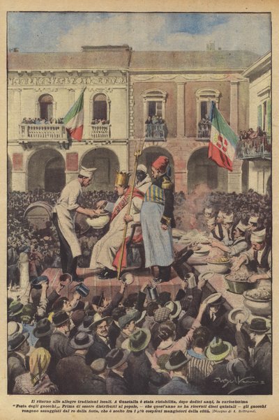 Die Rückkehr zu den fröhlichen lokalen Traditionen von Achille Beltrame
