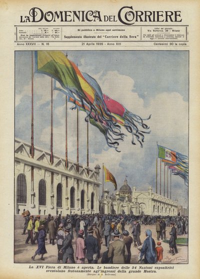 Die XVI. Messe von Mailand ist eröffnet von Achille Beltrame