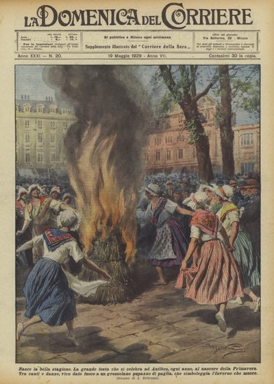 Der Frühling kommt von Achille Beltrame