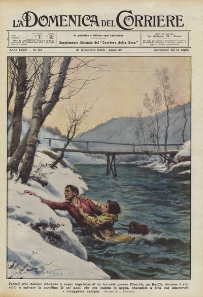 Kleine italienische Helden von Achille Beltrame