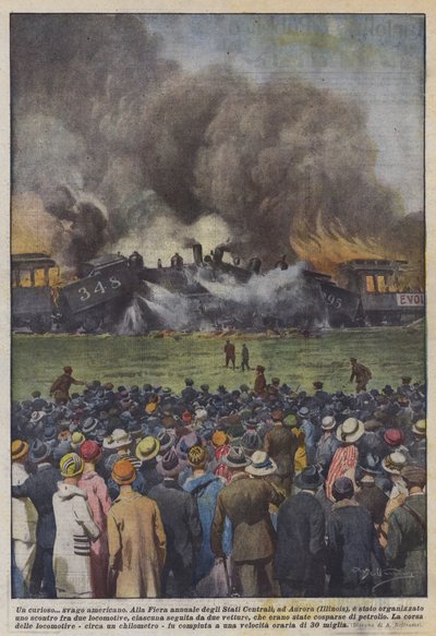 Ein kurioses amerikanisches Vergnügen von Achille Beltrame