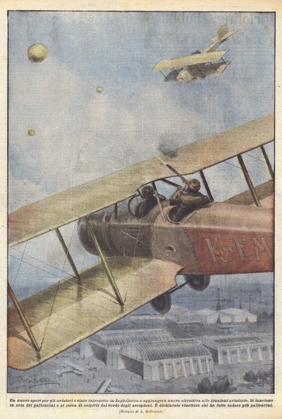 Ein neuer Sport für Flieger wurde in England eingeführt und wird neue Attraktivität hinzufügen von Achille Beltrame