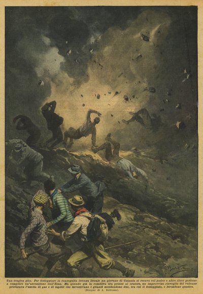 Ein tragischer Ausflug von Achille Beltrame