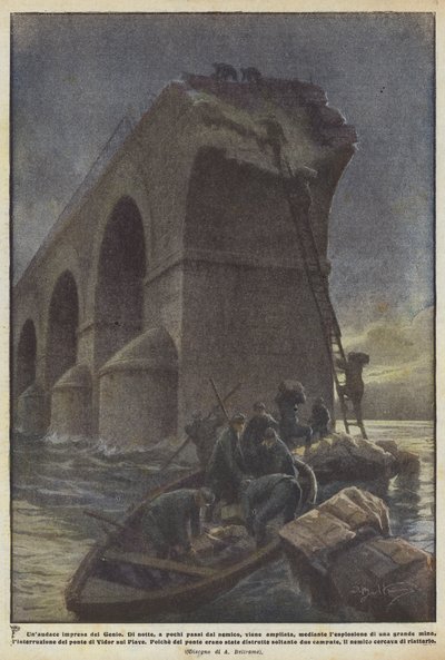 Ein kühnes Unternehmen der Pioniere von Achille Beltrame