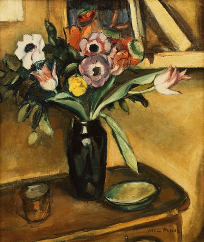 Blumenvase - Anemonen und Tulpen von Achille Emile Othon Friesz