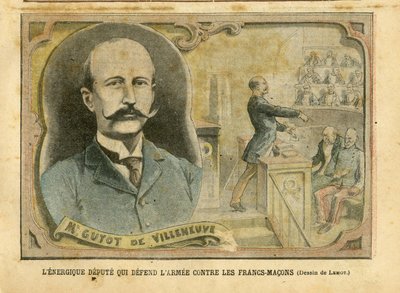 Illustration von Achille Lemot (1846-1909) in Le Pelerin von Achille Lemot