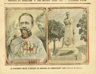 Illustration von Achille Lemot (1846-1909) in Le Pelerin von Achille Lemot