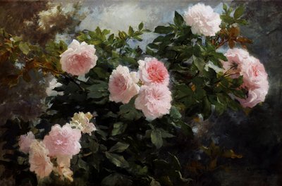 Stillleben mit Rosen von Achille Theodore Cesbron