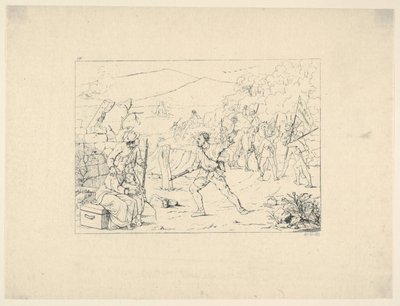 Bildung von Guerillabanden aus den Konföderierten Kriegsetzungen von Adalbert John Volck