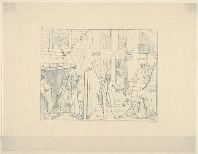 Freie Schwarze im Norden aus Confederate War Etchings von Adalbert John Volck