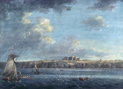 Highcliffe, nahe Christchurch, vom Meer aus von Adam Callander