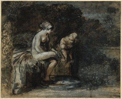 Bathseba im Bade von Adam Elsheimer