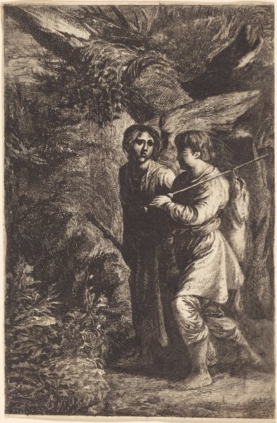 Tobias und der Engel von Adam Elsheimer
