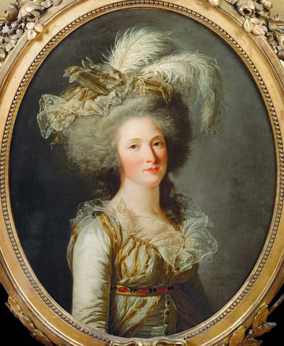 Elisabeth von Frankreich von Adelaide Labille Guiard