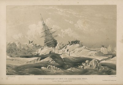 Das Aufbrechen des Eises um das Schiff von Admiral William Henry Smyth