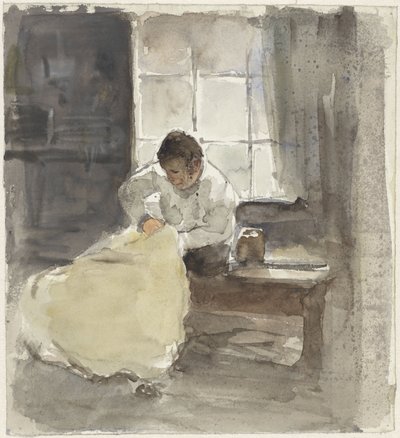 Näherin von Adolf le Comte