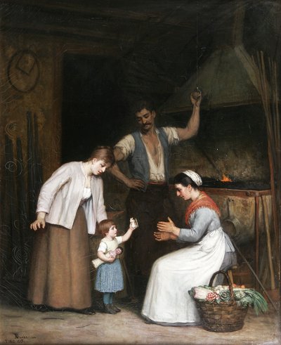 In der Schmiede von Adolf von Becker