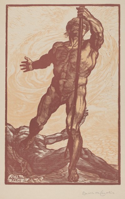 Der Bogenschütze von Adolfo de Carolis