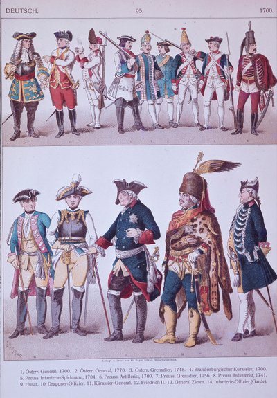 Preußische Grenadiere zur Zeit Friedrichs des Großen von Adolph Menzel