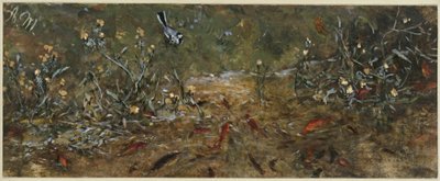 Der Goldfischteich. Aus dem „Kinderalbum“ von Adolph Menzel