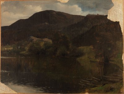 Ein See von Adolph Tidemand