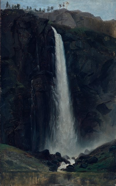 Feigum-Wasserfall von Adolph Tidemand