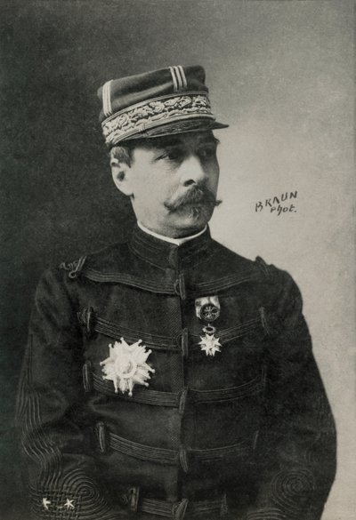 Porträt von General Alfred Amédée Dodds von Adolphe Braun