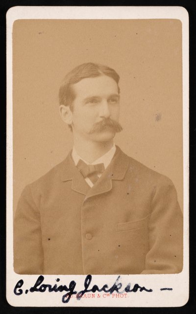 Porträt von Charles Loring Jackson 1847-1935, ca. 1887 von Adolphe Braun