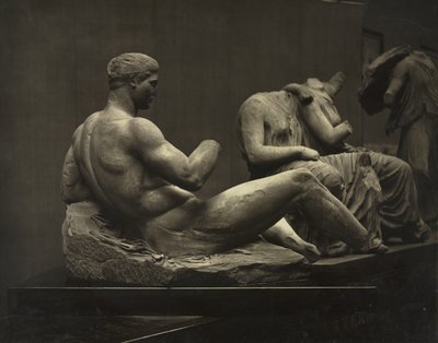 Skulpturen vom Parthenon, British Museum von Adolphe Braun