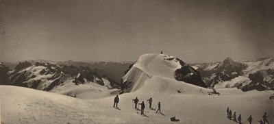 Gipfel des Mont Titlis, Schweiz, 1866 von Adolphe Braun