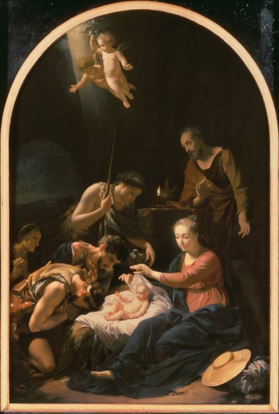 Anbetung der Hirten, 1703 von Adriaan van der Werff