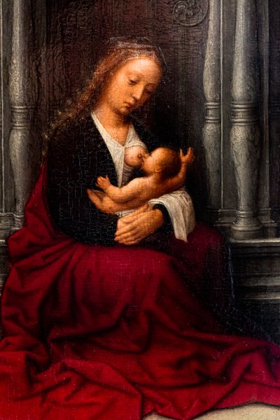 Maria mit Kind von Adriaen (circle of) Isenbrandt
