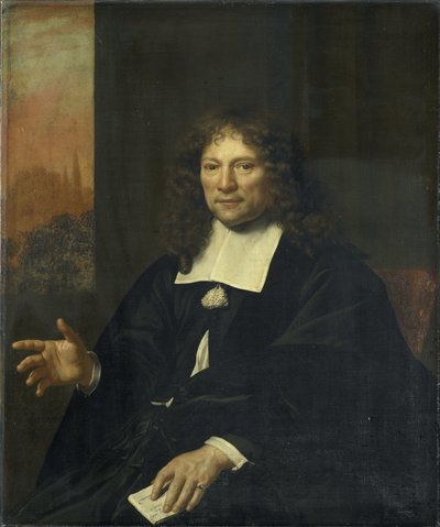 Daniel Niellius. Ältester der Remonstrantischen Kirche und Probierbeamter von Alkmaar von Adriaen Backer