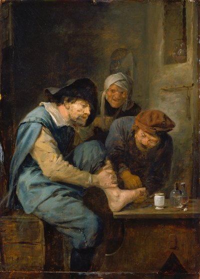 Die Fußoperation von Adriaen Brouwer