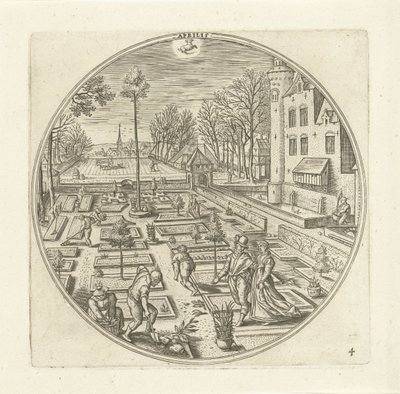 April von Adriaen Collaert