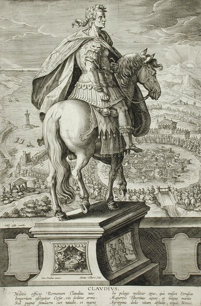 Claudius von Adriaen Collaert