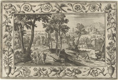 Emmausjünger von Adriaen Collaert